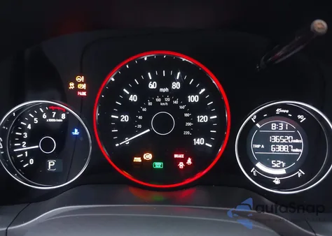 2018 Honda Hr-V Ex z USA, uszkodzony, nr VIN 3CZRU6H58JM714840